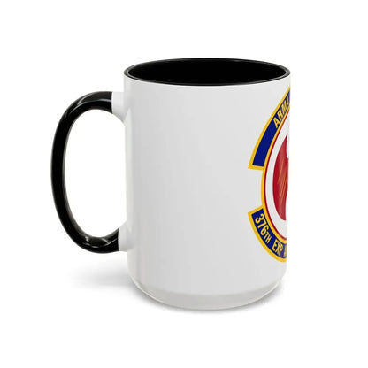 376th Expeditionary Aircraft Maintenance Squadron (U.S. Air Force) Accent Coffee Mug - Go Mug Yourself