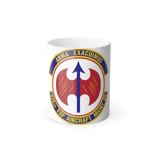 376th Expeditionary Aircraft Maintenance Squadron (U.S. Air Force) Color Changing Coffee Mug 11oz - Go Mug Yourself