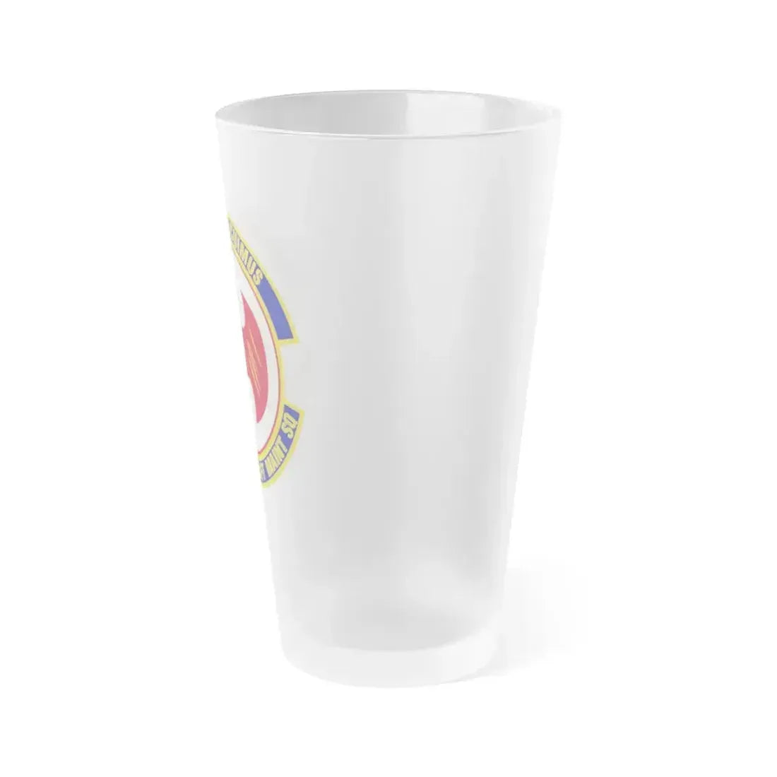376th Expeditionary Aircraft Maintenance Squadron (U.S. Air Force) Frosted Pint Glass 16oz - Go Mug Yourself