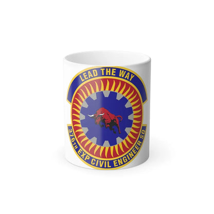 376th Expeditionary Civil Engineer Squadron (U.S. Air Force) Color Changing Coffee Mug-11oz-Go Mug Yourself