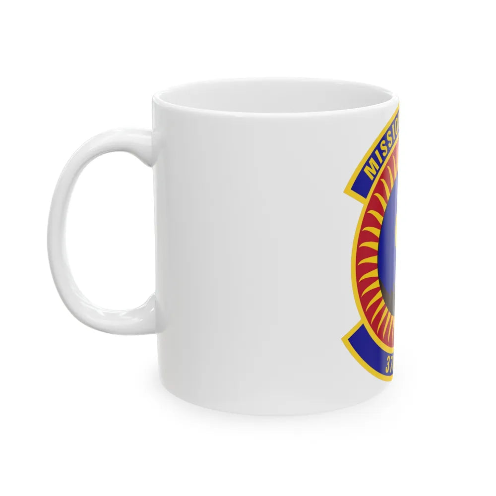 376th Expeditionary Force Support Squadron (U.S. Air Force) White Coffee Mug-Go Mug Yourself