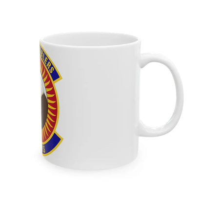 376th Expeditionary Force Support Squadron (U.S. Air Force) White Coffee Mug-Go Mug Yourself