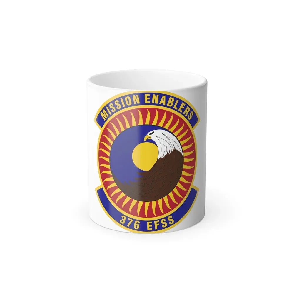 376th Expeditionary Force Support Squadron (U.S. Air Force) Color Changing Coffee Mug 11oz - Go Mug Yourself