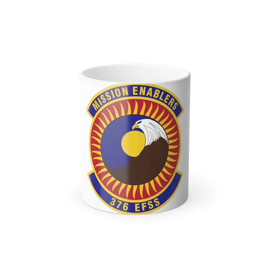 376th Expeditionary Force Support Squadron (U.S. Air Force) Color Changing Coffee Mug 11oz - Go Mug Yourself