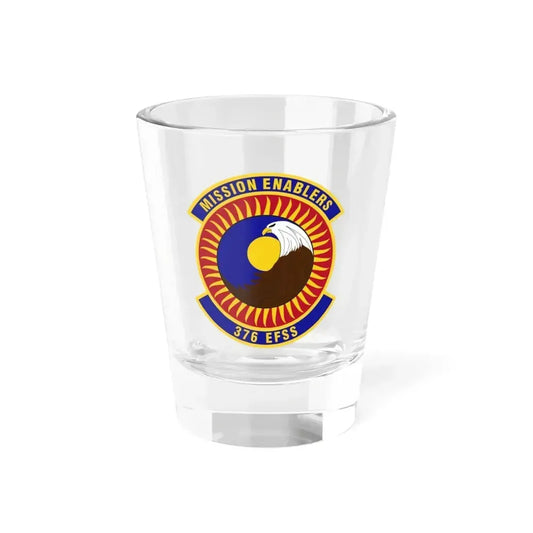 376th Expeditionary Force Support Squadron (U.S. Air Force) Shot Glass 1.5oz 1.5oz - Go Mug Yourself