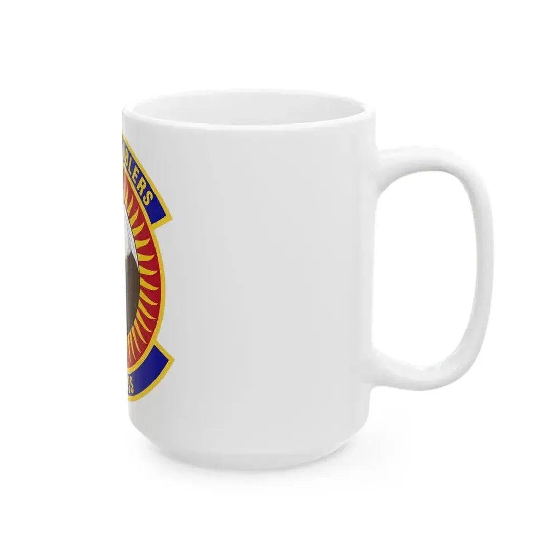 376th Expeditionary Force Support Squadron (U.S. Air Force) White Coffee Mug - Go Mug Yourself