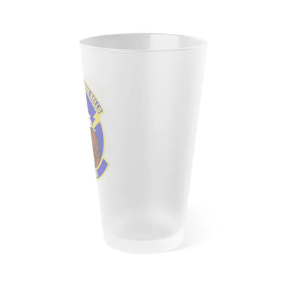 376th Expeditionary Logistics Readiness Squadron (U.S. Air Force) Frosted Pint Glass 16oz-Go Mug Yourself