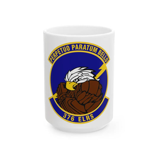 376th Expeditionary Logistics Readiness Squadron (U.S. Air Force) White Coffee Mug-15oz-Go Mug Yourself