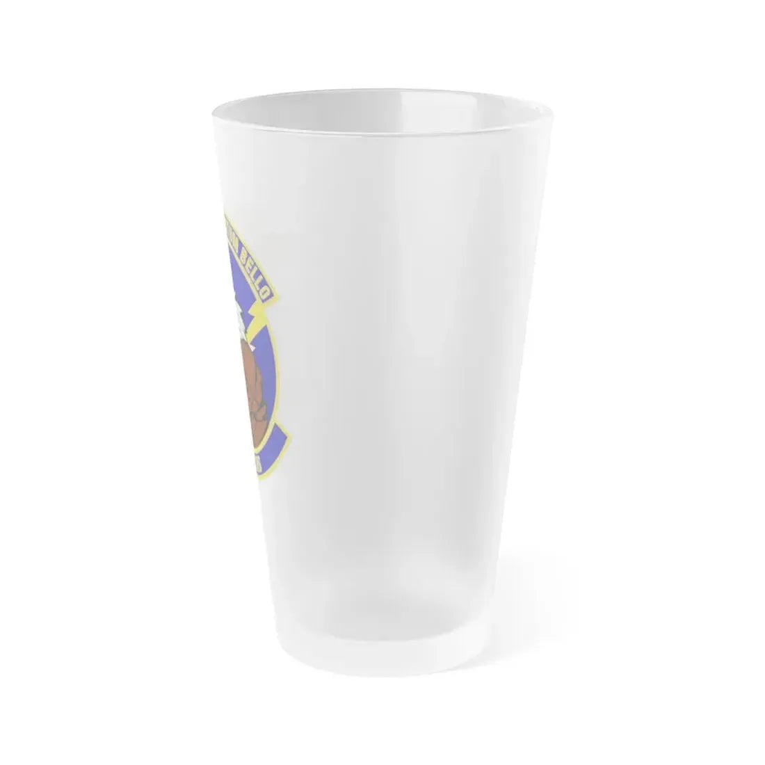 376th Expeditionary Logistics Readiness Squadron (U.S. Air Force) Frosted Pint Glass 16oz - Go Mug Yourself