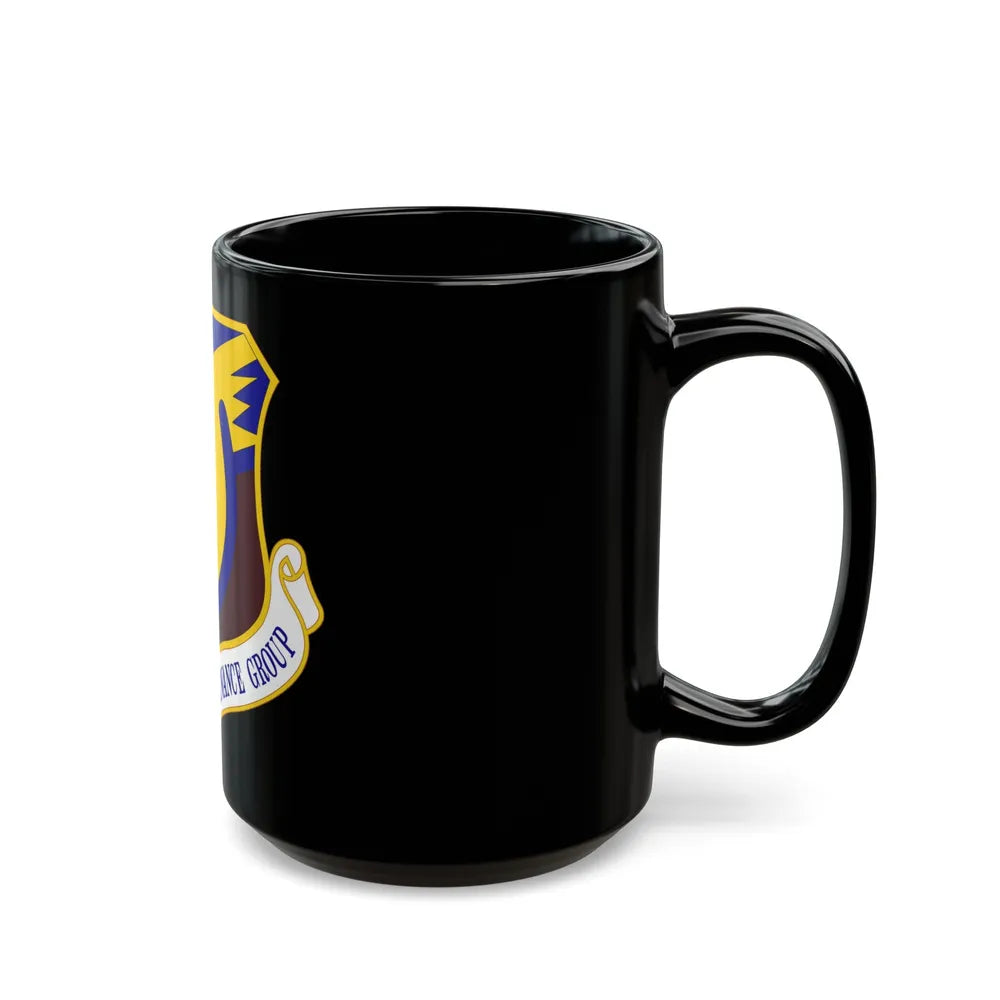 376th Expeditionary Maintenance Group (U.S. Air Force) Black Coffee Mug-Go Mug Yourself