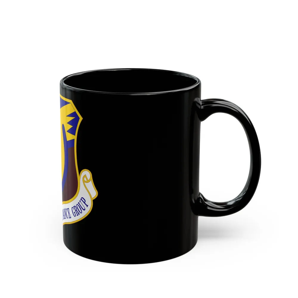 376th Expeditionary Maintenance Group (U.S. Air Force) Black Coffee Mug-Go Mug Yourself