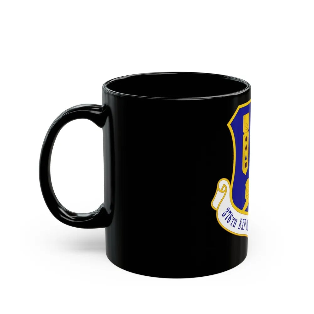 376th Expeditionary Maintenance Group (U.S. Air Force) Black Coffee Mug-Go Mug Yourself