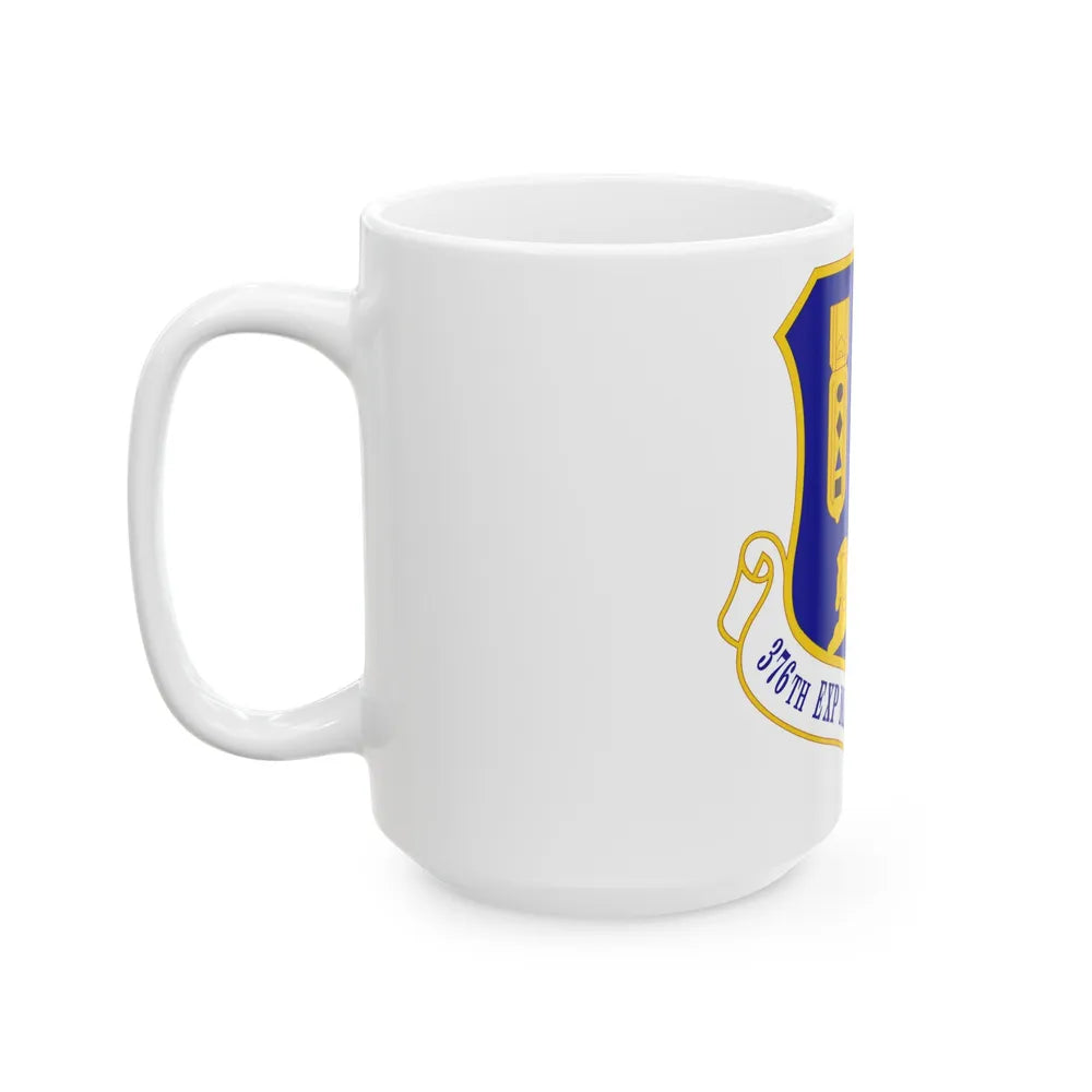 376th Expeditionary Maintenance Group (U.S. Air Force) White Coffee Mug-Go Mug Yourself