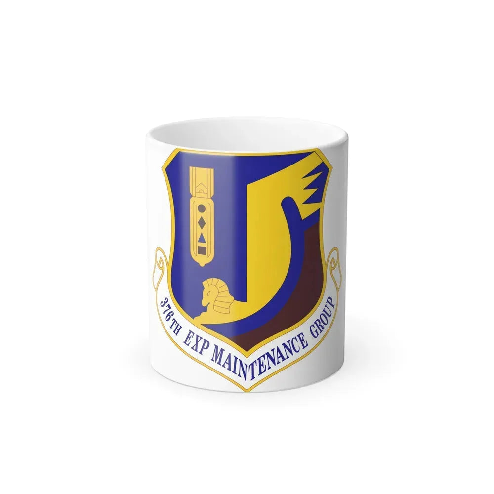 376th Expeditionary Maintenance Group (U.S. Air Force) Color Changing Coffee Mug 11oz - Go Mug Yourself