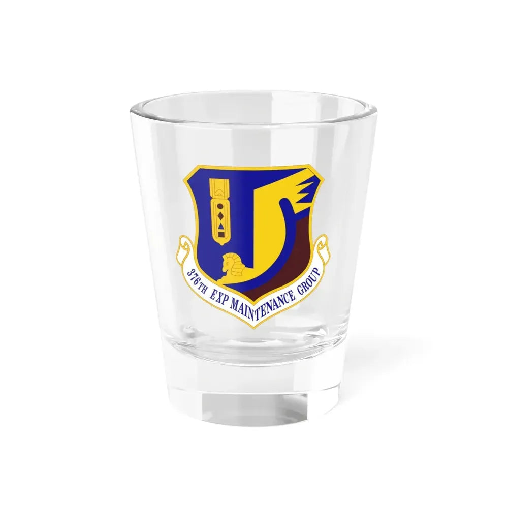 376th Expeditionary Maintenance Group (U.S. Air Force) Shot Glass 1.5oz 1.5oz - Go Mug Yourself