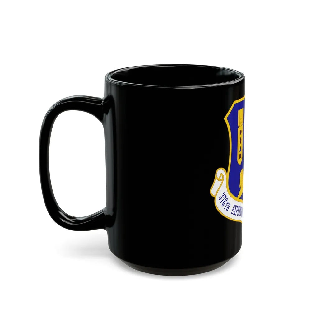 376th Expeditionary Medical Group (U.S. Air Force) Black Coffee Mug-Go Mug Yourself