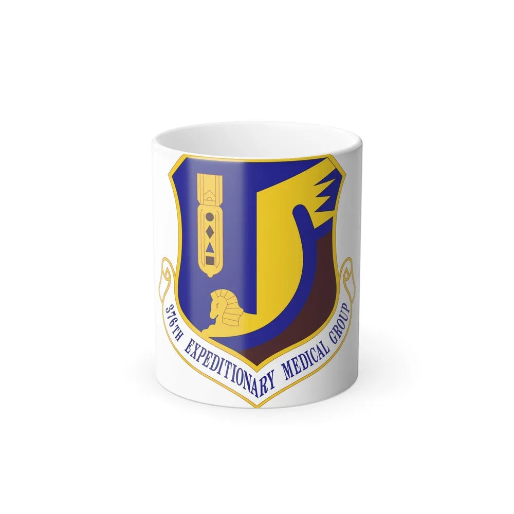 376th Expeditionary Medical Group (U.S. Air Force) Color Changing Coffee Mug-11oz-Go Mug Yourself