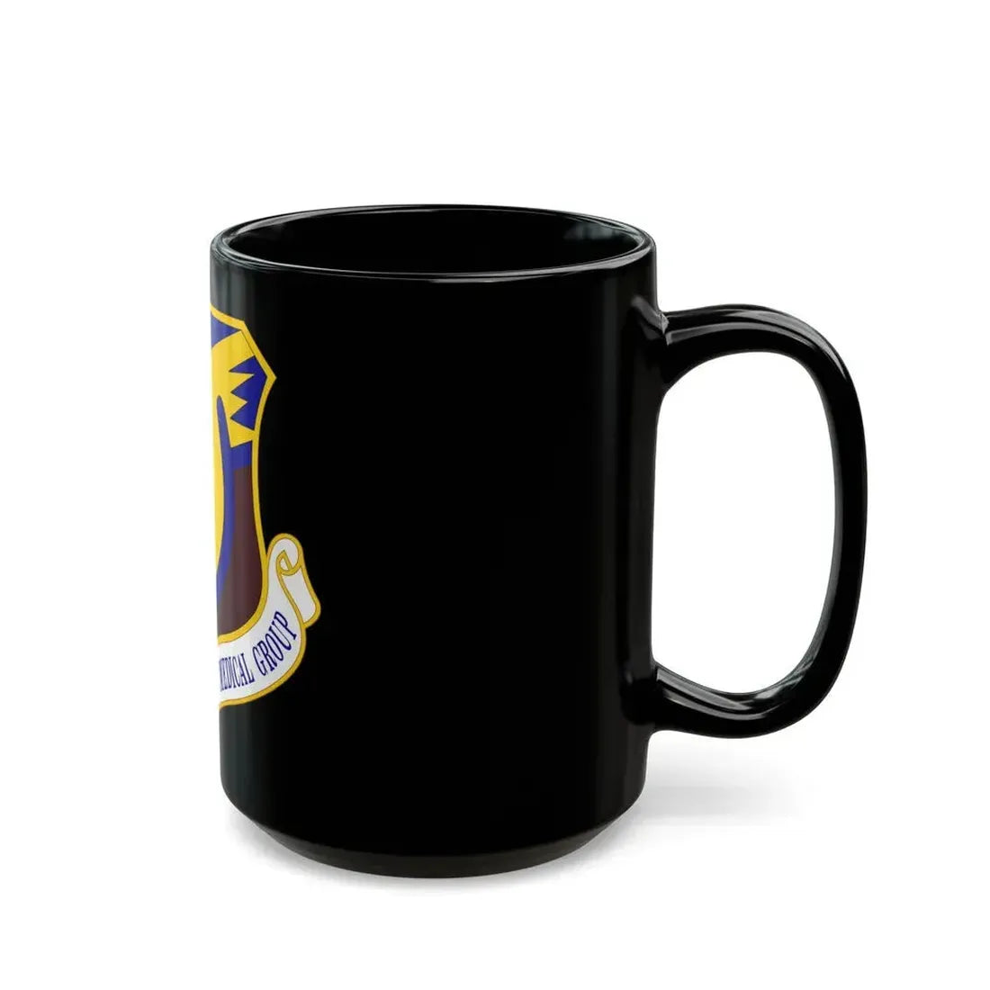 376th Expeditionary Medical Group (U.S. Air Force) Black Coffee Mug - Go Mug Yourself