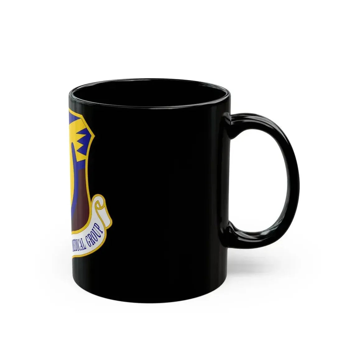 376th Expeditionary Medical Group (U.S. Air Force) Black Coffee Mug - Go Mug Yourself