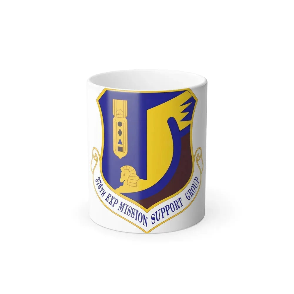 376th Expeditionary Mission Support Group (U.S. Air Force) Color Changing Coffee Mug 11oz - Go Mug Yourself