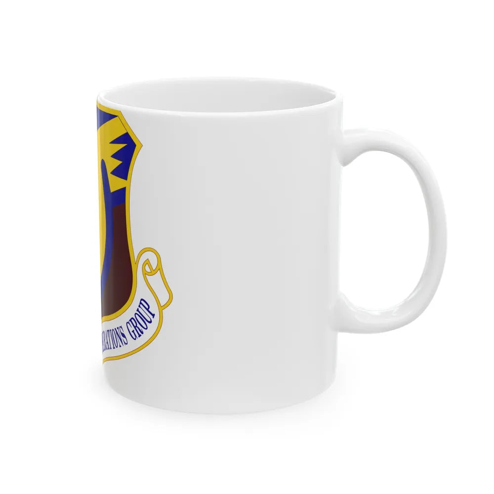 376th Expeditionary Operations Group (U.S. Air Force) White Coffee Mug-Go Mug Yourself