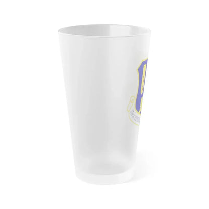376th Expeditionary Operations Group (U.S. Air Force) Frosted Pint Glass 16oz - Go Mug Yourself