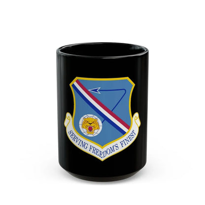 377 Air Base Wing AFMC (U.S. Air Force) Black Coffee Mug-15oz-Go Mug Yourself