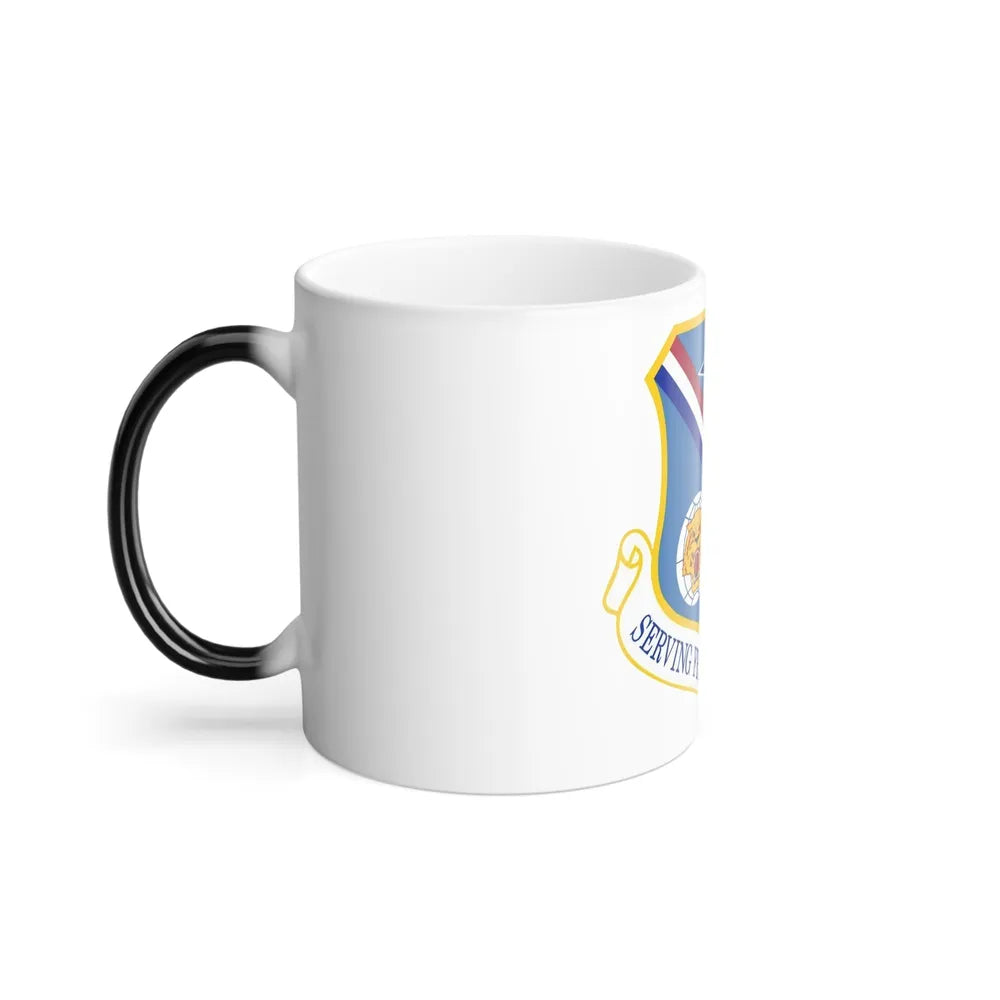 377 Air Base Wing AFMC (U.S. Air Force) Color Changing Coffee Mug-Go Mug Yourself