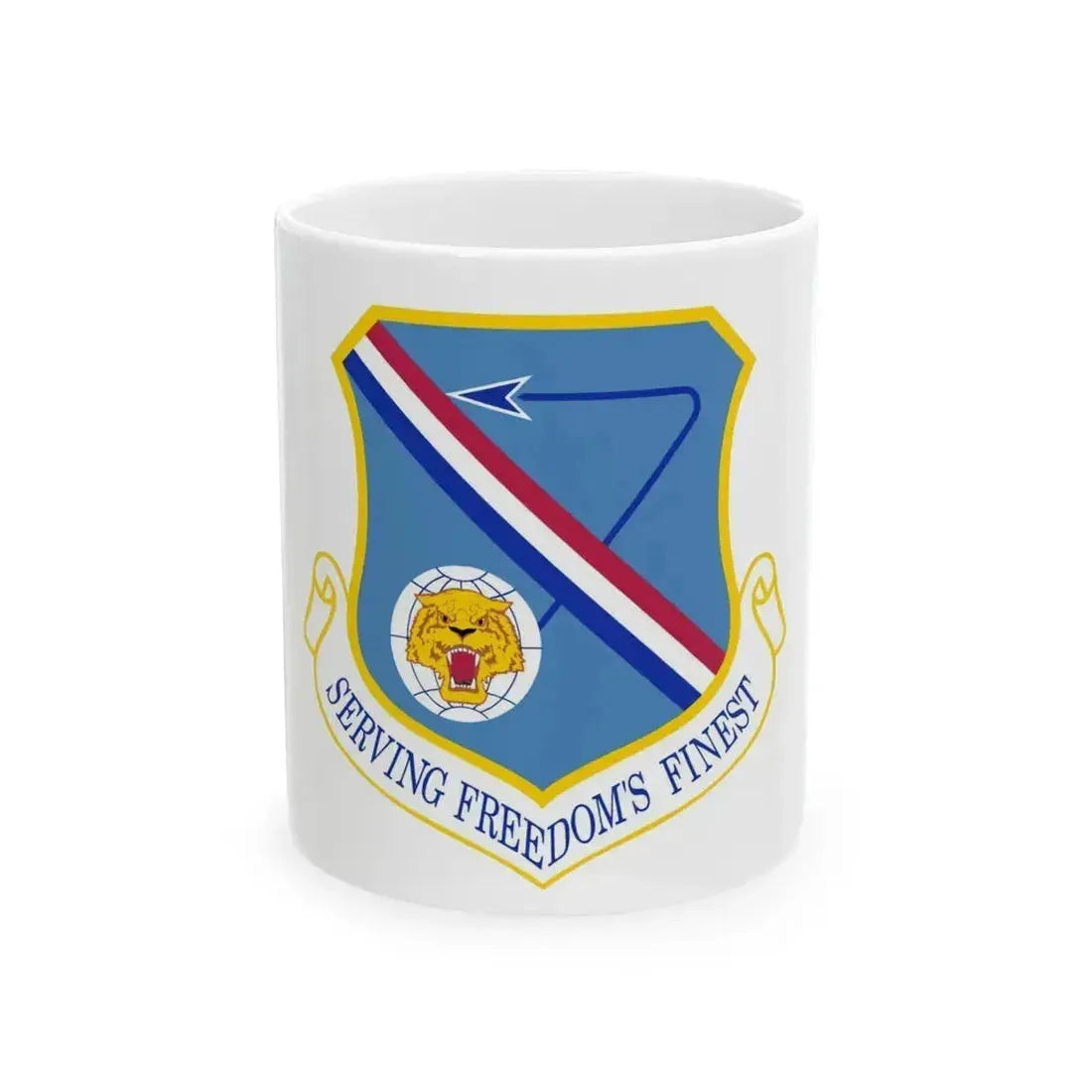 377 Air Base Wing AFMC (U.S. Air Force) White Coffee Mug 11oz - Go Mug Yourself