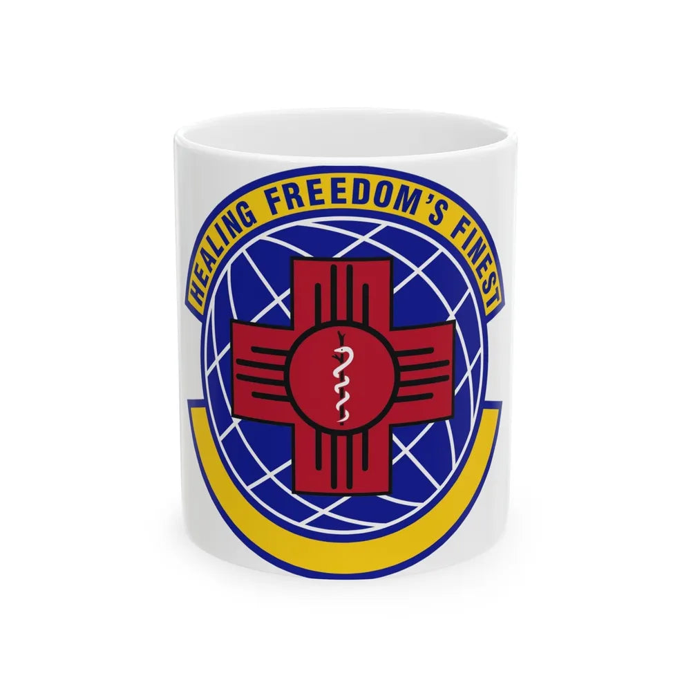 377 Healthcare Operations Squadron AFGSC (U.S. Air Force) White Coffee Mug-11oz-Go Mug Yourself