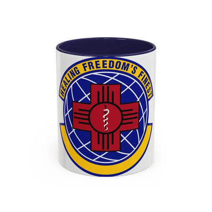 377 Healthcare Operations Squadron AFGSC (U.S. Air Force) Accent Coffee Mug 11oz Navy - Go Mug Yourself