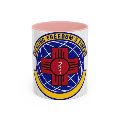377 Healthcare Operations Squadron AFGSC (U.S. Air Force) Accent Coffee Mug 11oz Pink - Go Mug Yourself