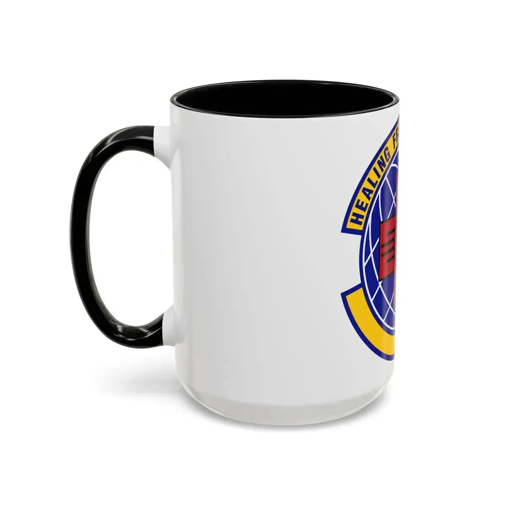 377 Healthcare Operations Squadron AFGSC (U.S. Air Force) Accent Coffee Mug - Go Mug Yourself