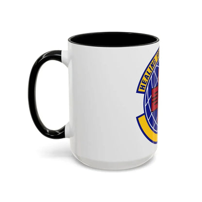 377 Healthcare Operations Squadron AFGSC (U.S. Air Force) Accent Coffee Mug - Go Mug Yourself