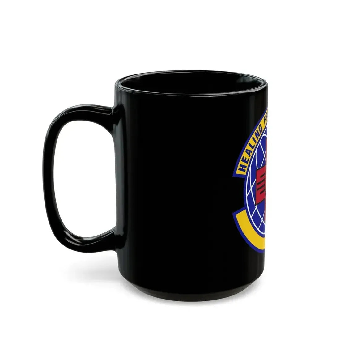 377 Healthcare Operations Squadron AFGSC (U.S. Air Force) Black Coffee Mug - Go Mug Yourself