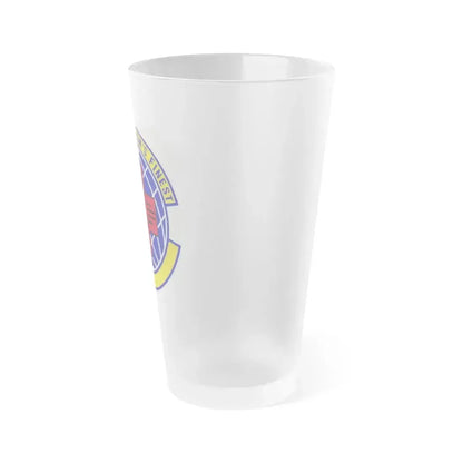 377 Healthcare Operations Squadron AFGSC (U.S. Air Force) Frosted Pint Glass 16oz - Go Mug Yourself