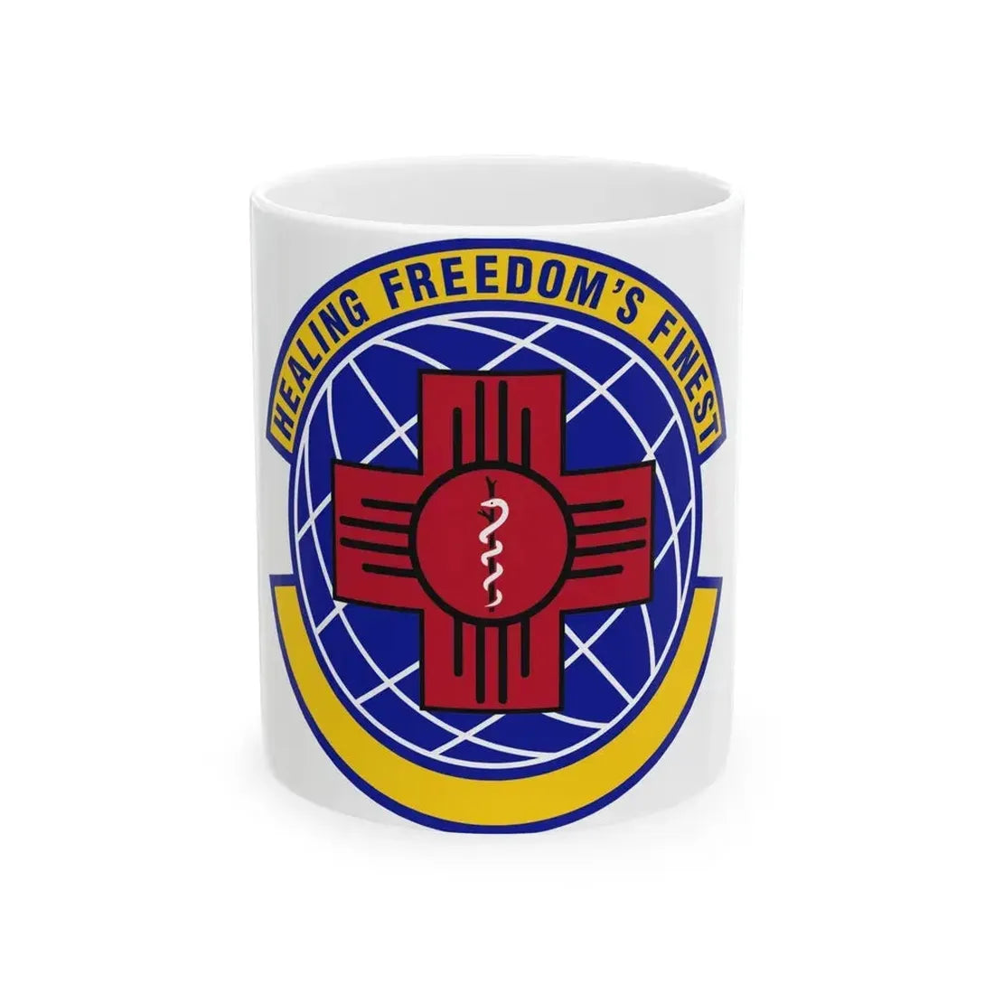 377 Healthcare Operations Squadron AFGSC (U.S. Air Force) White Coffee Mug 11oz - Go Mug Yourself