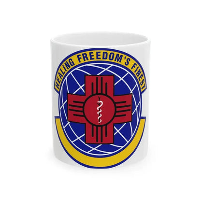 377 Healthcare Operations Squadron AFGSC (U.S. Air Force) White Coffee Mug 11oz - Go Mug Yourself