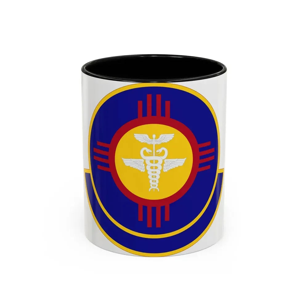 377 Operational Medical Readiness Squaron AFGSC (U.S. Air Force) Accent Coffee Mug 11oz Black - Go Mug Yourself