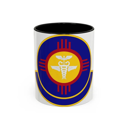 377 Operational Medical Readiness Squaron AFGSC (U.S. Air Force) Accent Coffee Mug 11oz Black - Go Mug Yourself