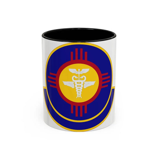 377 Operational Medical Readiness Squaron AFGSC (U.S. Air Force) Accent Coffee Mug 11oz Black - Go Mug Yourself