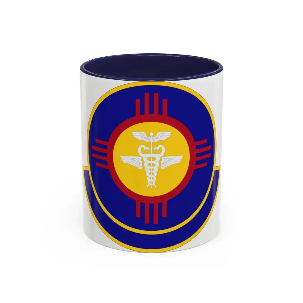 377 Operational Medical Readiness Squaron AFGSC (U.S. Air Force) Accent Coffee Mug 11oz Navy - Go Mug Yourself