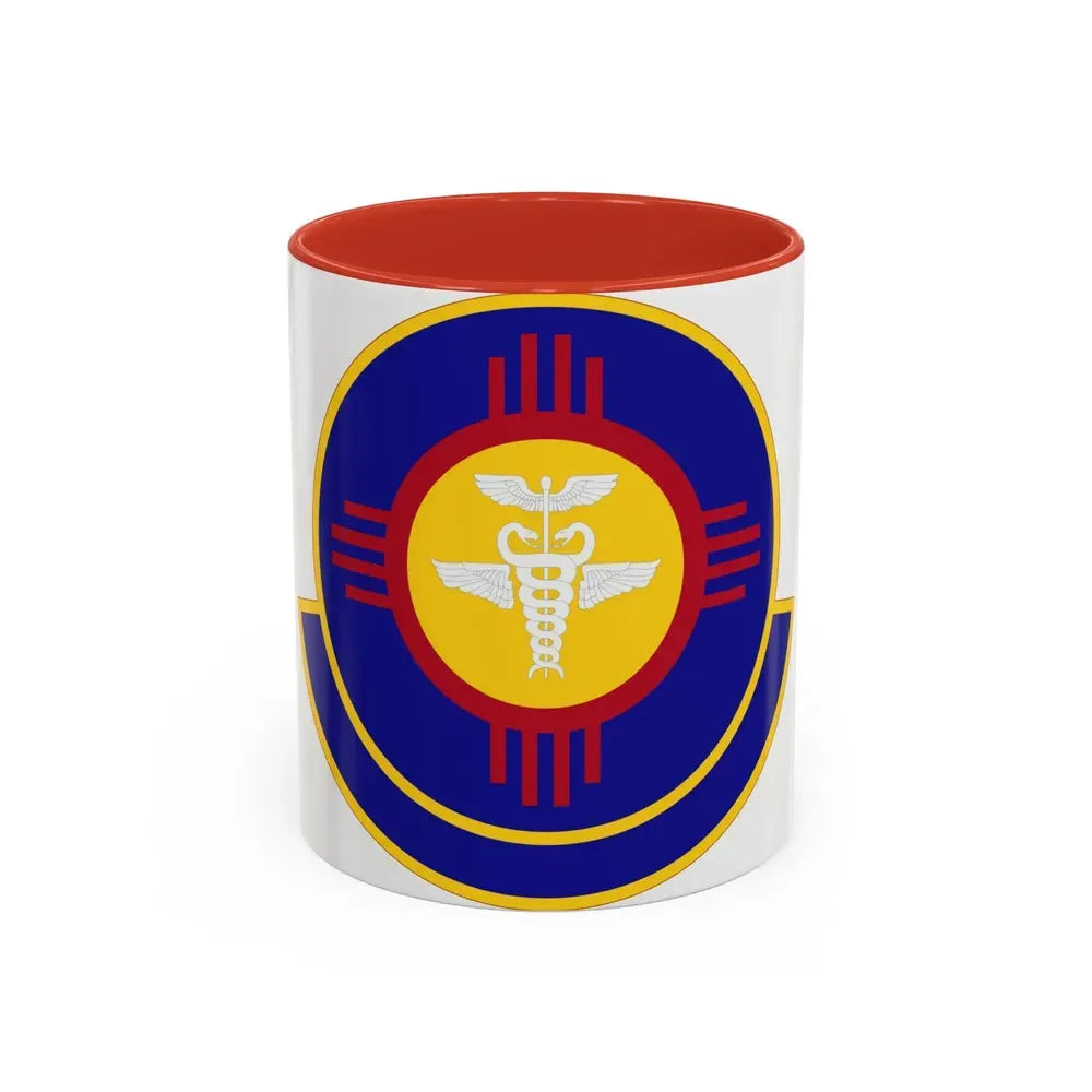 377 Operational Medical Readiness Squaron AFGSC (U.S. Air Force) Accent Coffee Mug 11oz Red - Go Mug Yourself