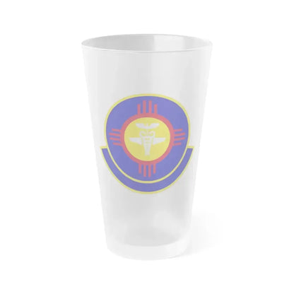 377 Operational Medical Readiness Squaron AFGSC (U.S. Air Force) Frosted Pint Glass 16oz 16oz Frosted - Go Mug Yourself