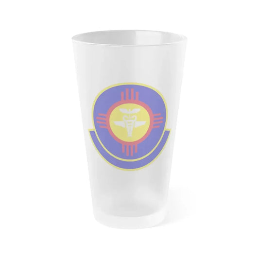 377 Operational Medical Readiness Squaron AFGSC (U.S. Air Force) Frosted Pint Glass 16oz 16oz Frosted - Go Mug Yourself