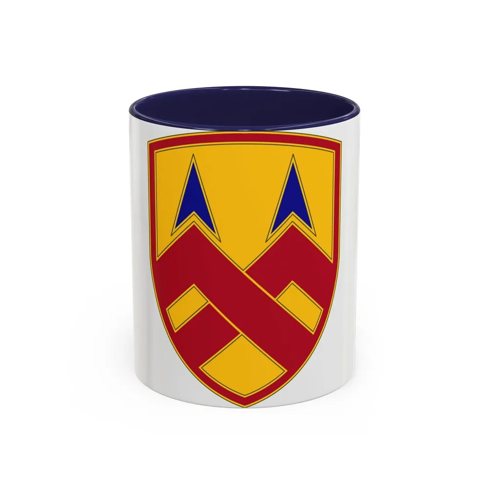 377 Sustainment Command (U.S. Army) Accent Coffee Mug-11oz-Navy-Go Mug Yourself