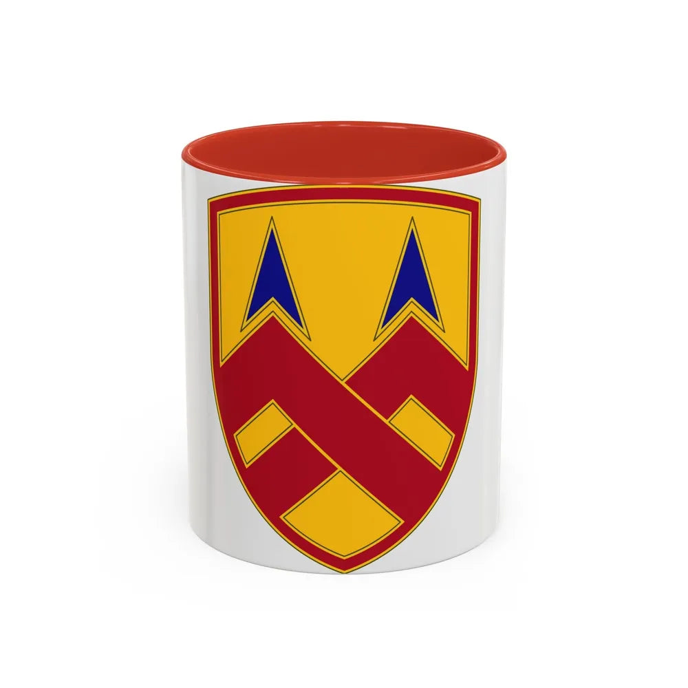 377 Sustainment Command (U.S. Army) Accent Coffee Mug-11oz-Red-Go Mug Yourself