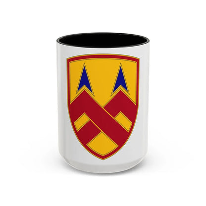 377 Sustainment Command (U.S. Army) Accent Coffee Mug-15oz-Black-Go Mug Yourself