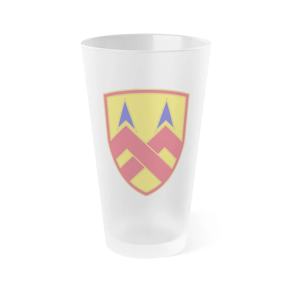 377 Sustainment Command (U.S. Army) Frosted Pint Glass 16oz-Go Mug Yourself