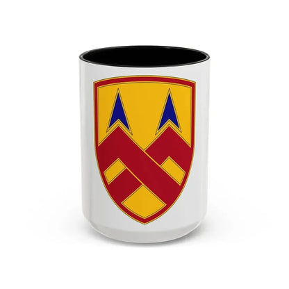 377 Sustainment Command (U.S. Army) Accent Coffee Mug 15oz Black - Go Mug Yourself